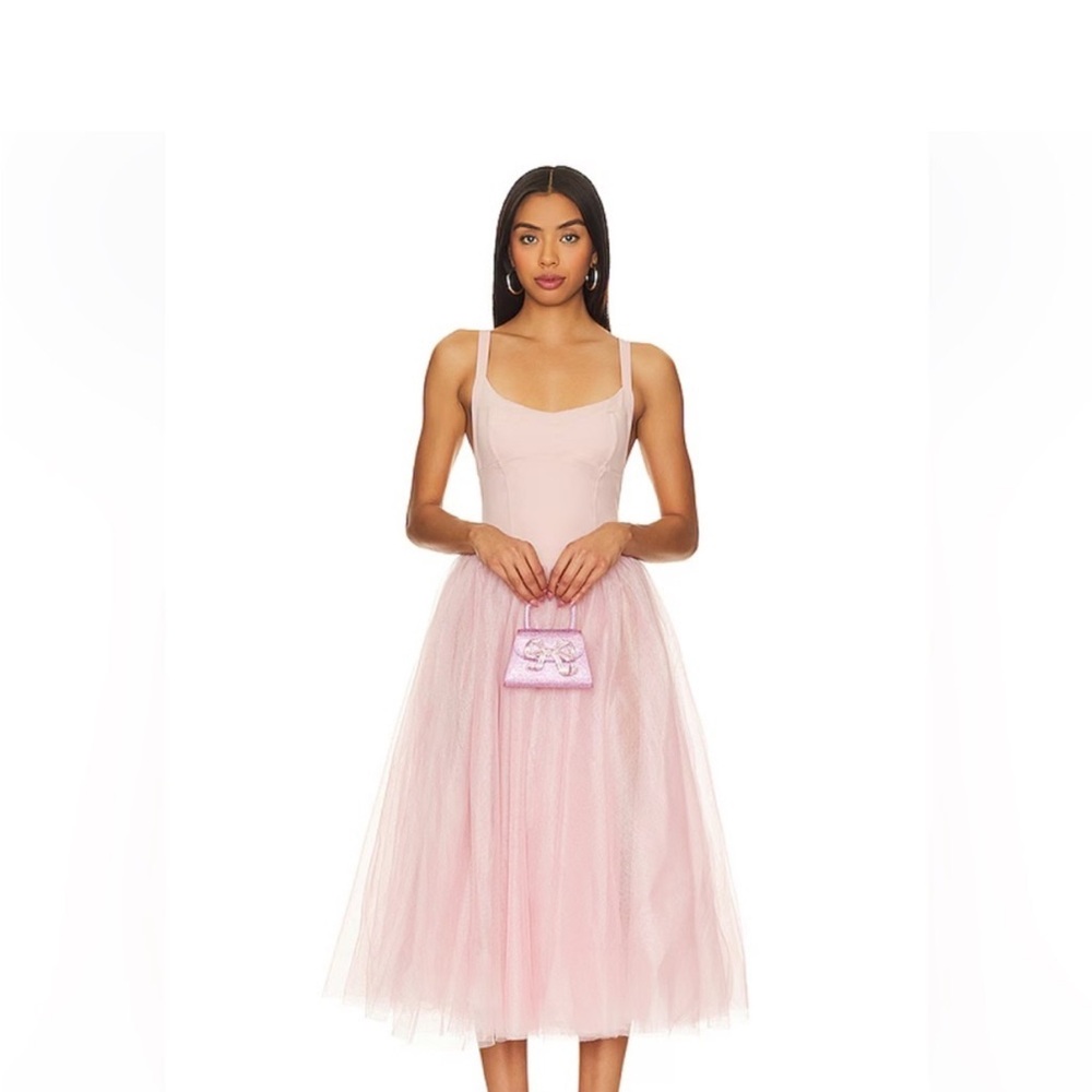 Free People Let's Talk Tutu Slip dress in Fallen Rose Size S - NWT